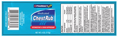 Label (Medicated Chest Rub)